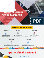 Tugas Dan Tanggung Jawab Store Manager