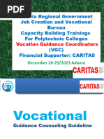 Capacity Building Trainings For Polytechnic Colleges Vocational Counseling