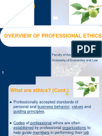 Chapter 01 Professional Ethics Overview