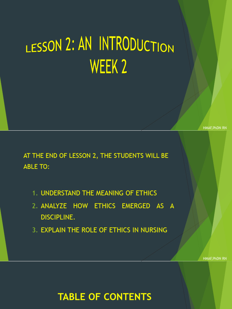 W2 Intro To Bioethics Part 2 PRESENTATION | PDF | Clinical Medicine ...
