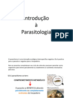 Introducao A Parasitologia