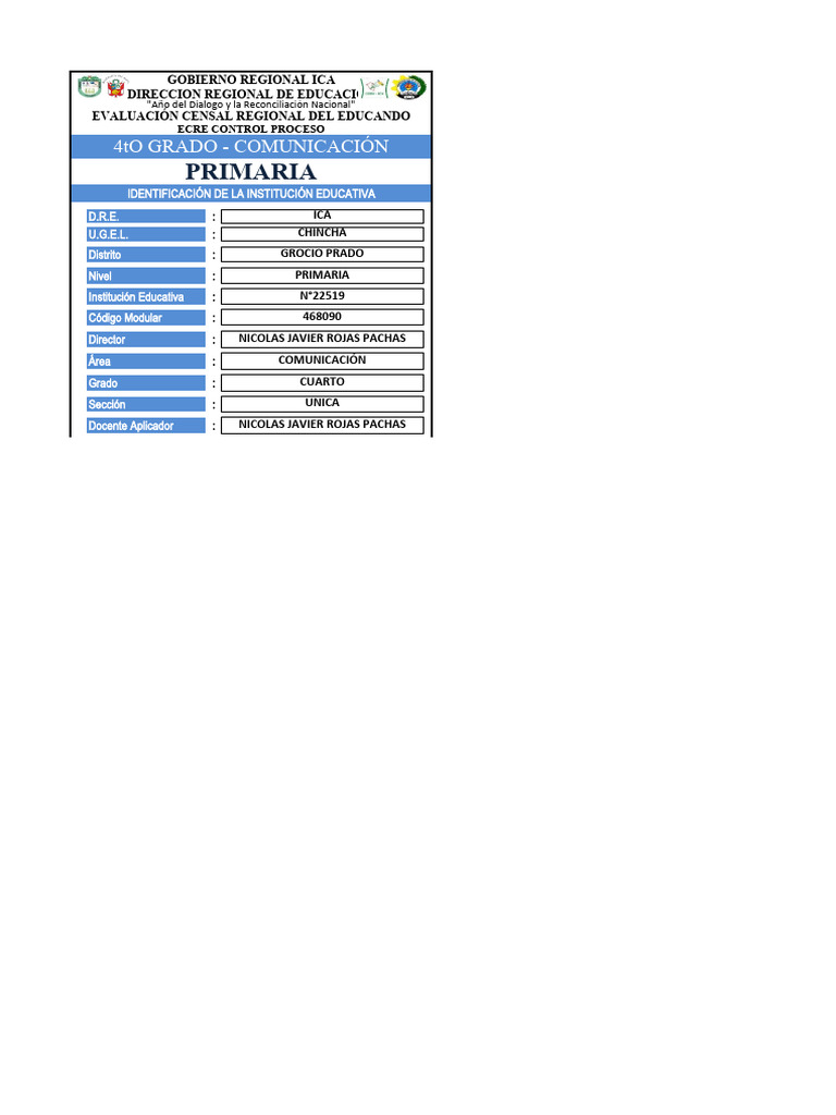 Primaria 4to Grado Comunicacion Pdf