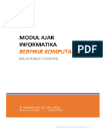 Modul Ajar Informatika 1 - Berpikir Komputasional