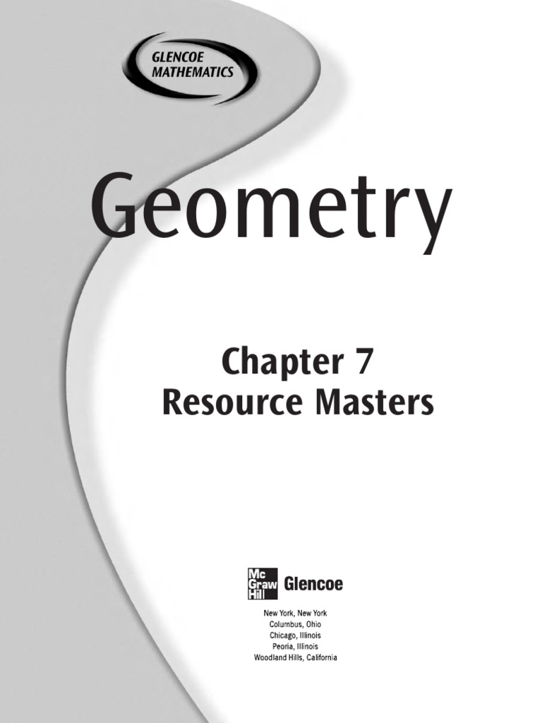 Geometry Chapter 7 | PDF | Trigonometry | Triangle