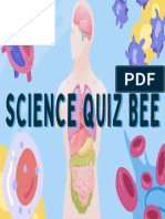 Science Quiz Bee Tarp