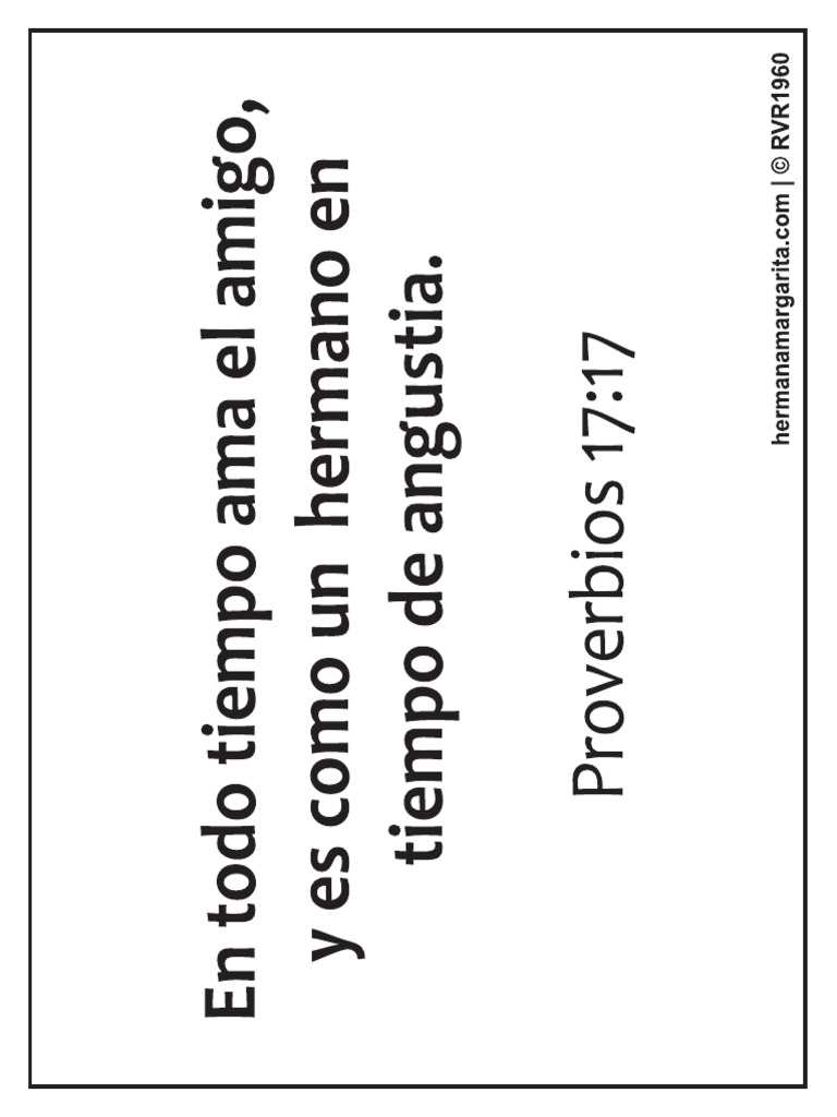 TB Proverbios 17 - 17 | PDF