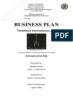 Template For Business Plan High School