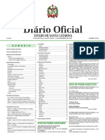 Diário Oficial: Estado de Santa Catarina