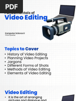 Q3 - Lesson 1 - Fundamentals of Video Editing