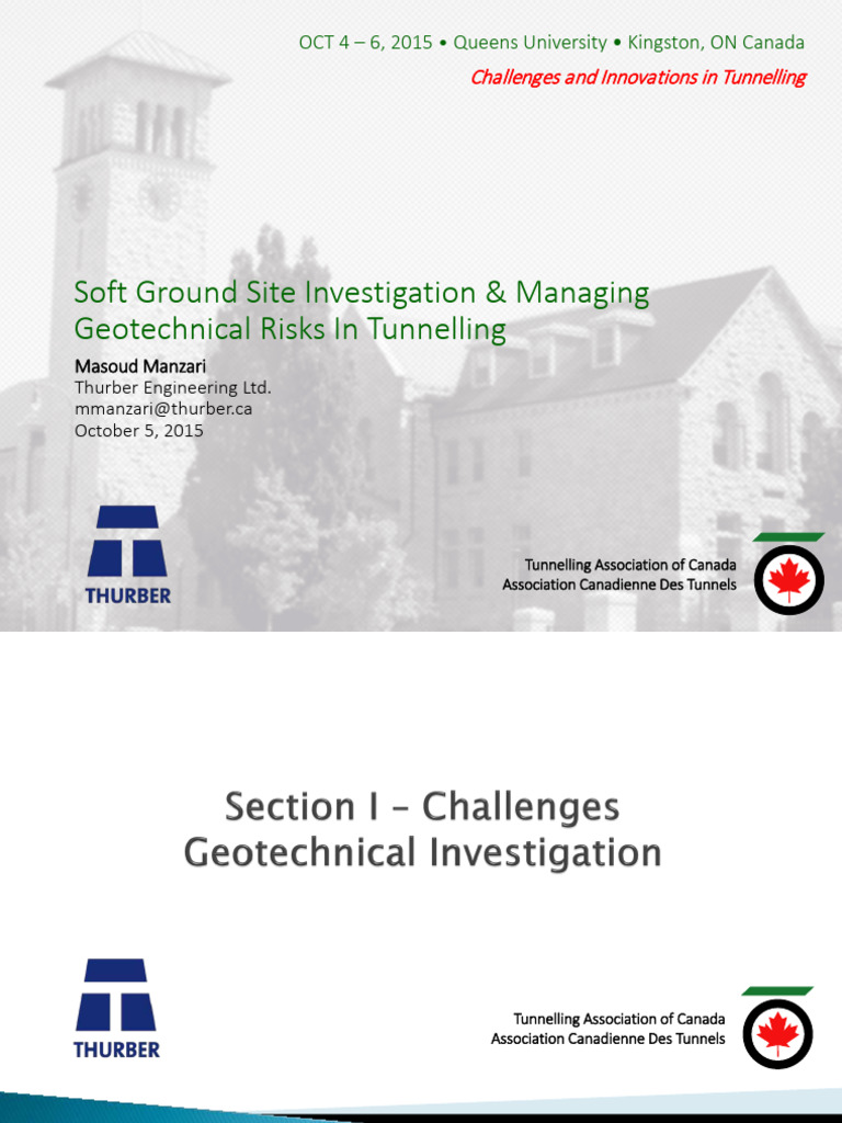 Soft Ground Site Investigation and Manag | PDF | Geotechnical ...
