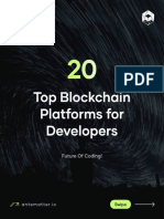 20 Top Blockchain Platform For Developers