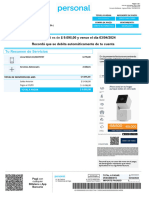 Tu Saldo Total Es de $ 9.095,00 y Vence El Día 03/04/2024 Recordá Que Se Debita Automáticamente de Tu Cuenta