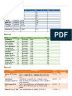 Ejercicios de Excel Programación