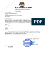 Surat Dispensasi Petugas KPPS Kotabaru