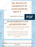 Normas Basicas de Almacenamiento de Sustancias Pt. 2