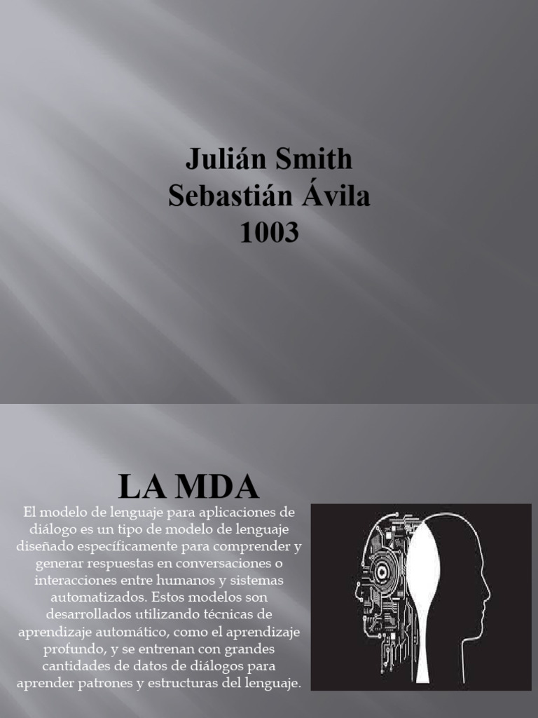 La MDA | PDF | Inteligencia artificial | Inteligencia (IA) y semántica