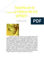 Nietzsche, Friedrich - La filosofía en la época trágica de l