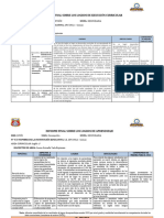 Informe Del Docente Del Area de Inglés 2023