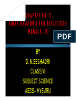 Vi Sci L11 M01 Light Shadows and Reflections PPT