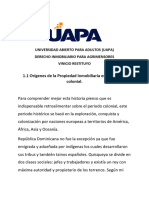 1.1 Orígenes de La Propiedad Inmobiliaria en El Período Colonial