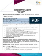 Activity Guide and Evaluation Rubric - Task 6