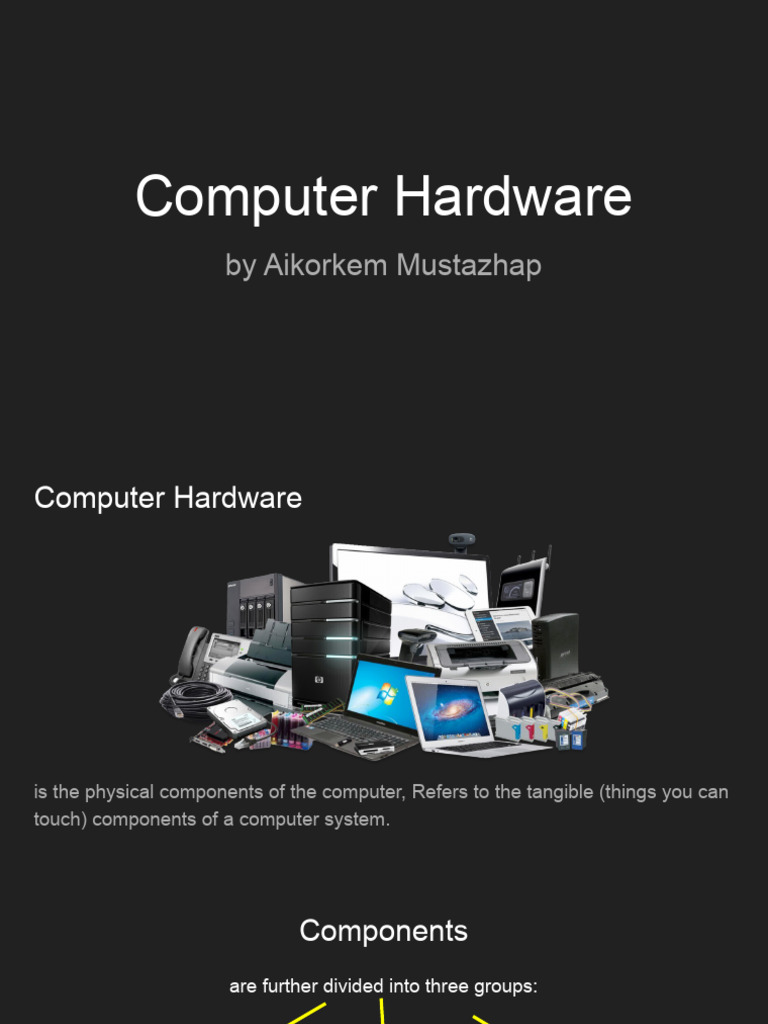 computer hardware | PDF | Computer Data Storage | Input/Output