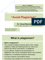 Plagiarism