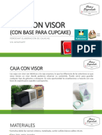 Caja Con Visor - Ideal para Cupcake - Forochat Cye 2 Manual Paso A Paso