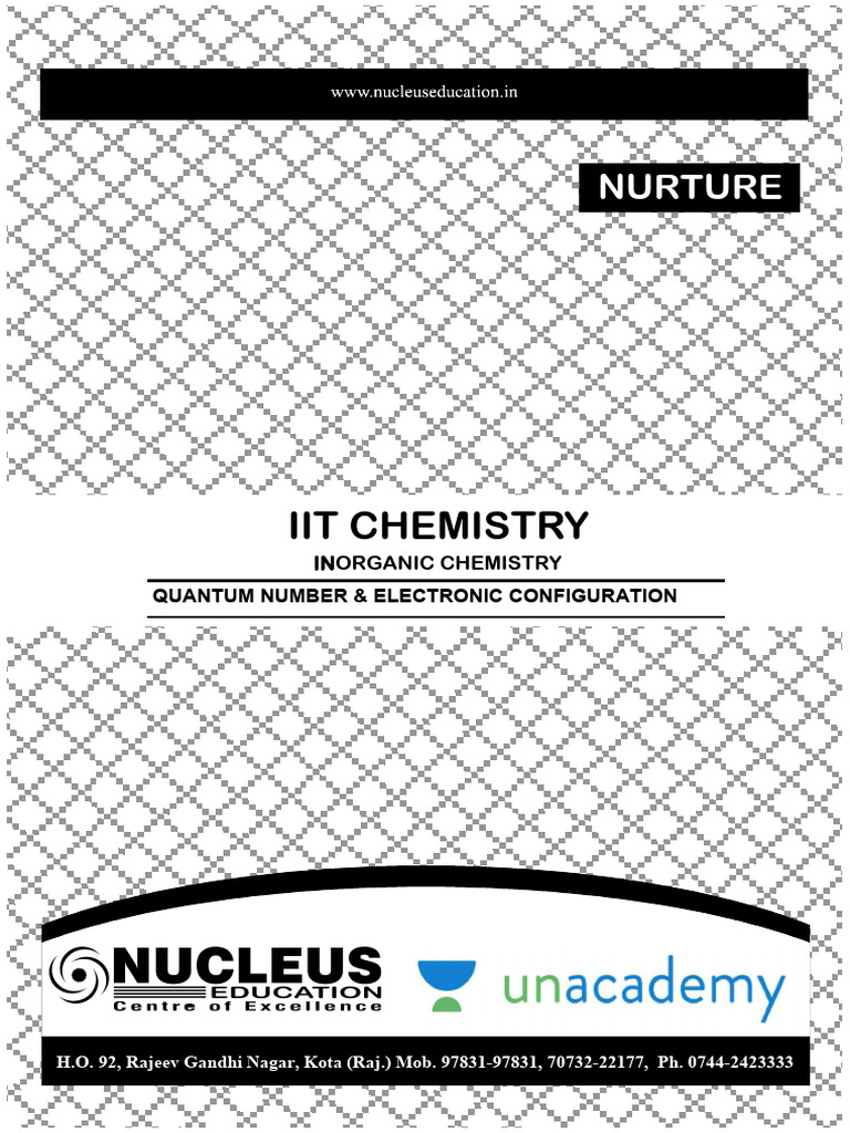 QUANTUM NUMBER For | PDF | Chemistry | Atomic Orbital