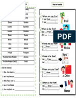 Worksheet class 04- VI ciclo