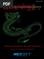 Wizardry - Proving Grounds of The Mad Overlord - Manual (Searchable)