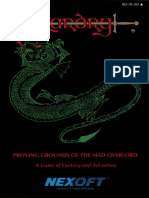 Wizardry - Proving Grounds of the Mad Overlord - Manual (Searchable)