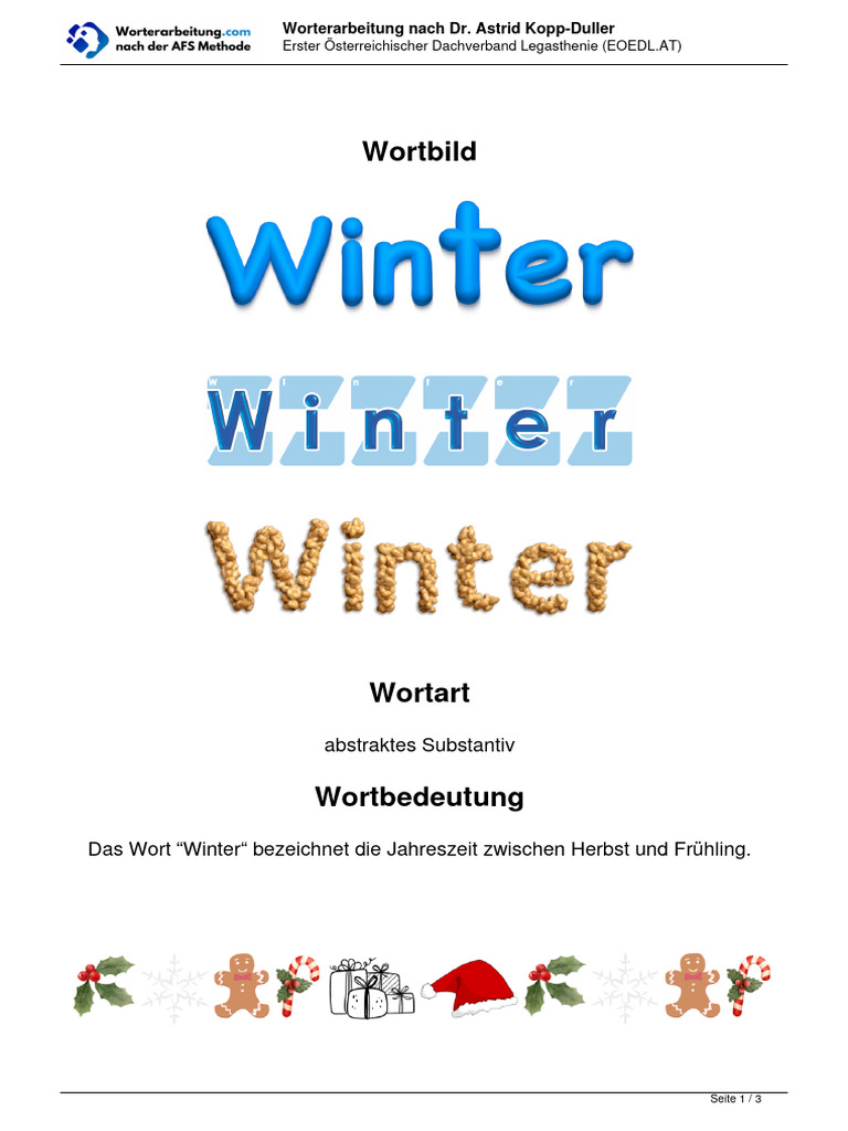 Winter | PDF