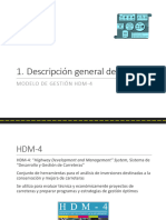 1 Descripción General Del HDM-4