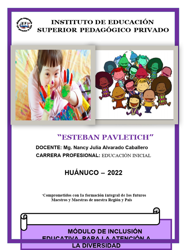 Inclusión Educativa y Diversidad Cultural | PDF | Derechos humanos ...