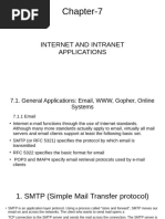 Intenet and Intranet Applications