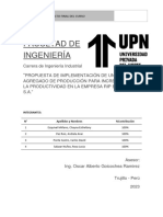 Propuesta de Implementación de Un Plan Agregado de Producción para Incrementar La Productividad en Una Empresa de Calzado"