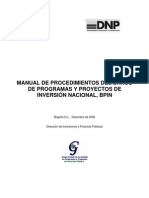Manual de Procedimientos Del Bpin 2006