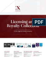 Licensing and Royalty Collectiona