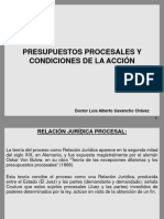 5 - Presupuestos Procesales y Condiciones de La Acción