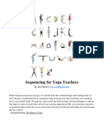 Sequencing For Yoga Teachers 1