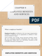 Chapter 9 - Employee Benefits and Services