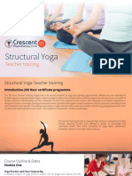 Cresent Structural Yoga Traning Booklet - Min