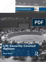 (Global Institutions) Peter Nadin - UN Security Council Reform-Routledge (2016)