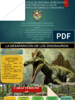 La Desaparicion de Los Dinosaurios