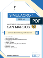 SIMULACRO 1 - Area D