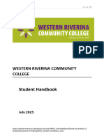 WRCC Student Handbook July2019