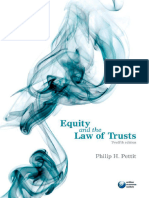 EQUITY TEXT BOOK PhilipH.pettit-EquityandtheLawofTrusts-OxfordUniversityPress2012