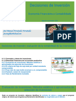 DECISIONES DE INVERSIOÌ N - Tema 4.2