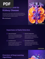 Chronic Kidney Disease Using CNN